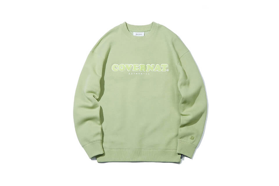 COVERNAT 21 FW Boucle Cooper Logo Sweat Shirts (4)
