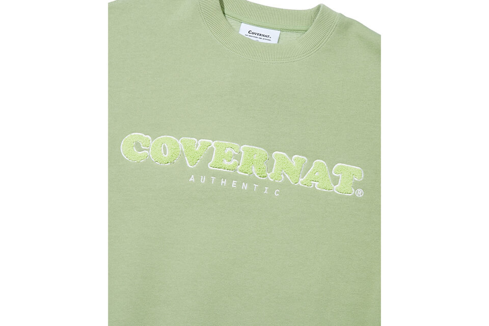 COVERNAT 21 FW Boucle Cooper Logo Sweat Shirts (7)