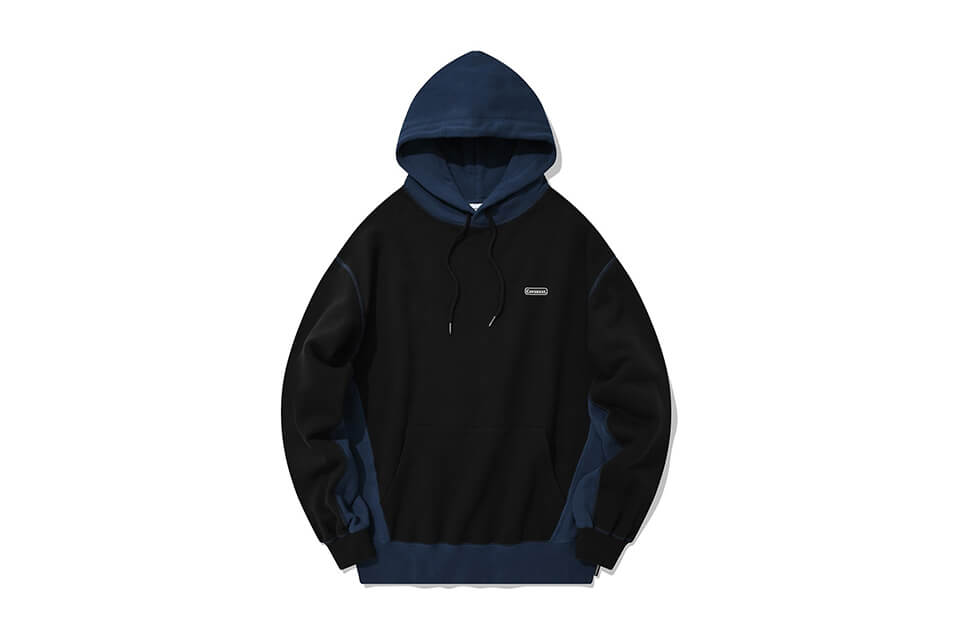 COVERNAT 21 FW Color Block Overfit Hoodie (5)