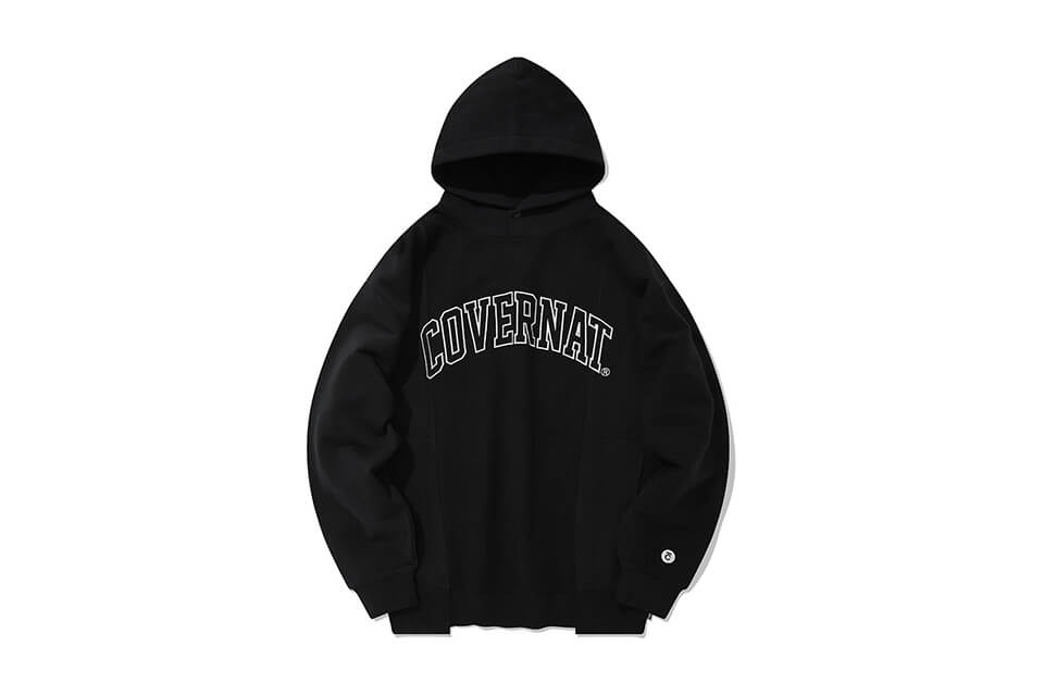 COVERNAT 12/29(三)發售21 F/W Panel Arch Logo Hoodie | NMR