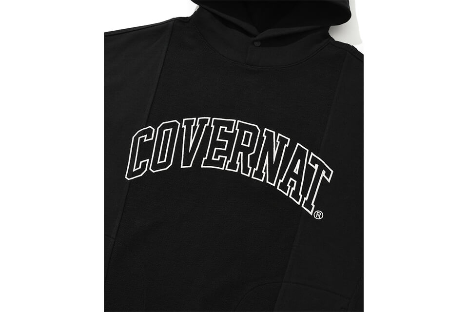 COVERNAT 21 FW Panel Arch Logo Hoodie (5)