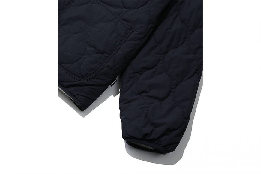 COVERNAT 21 FW Reversible Fleece Collarless Jacket (13)