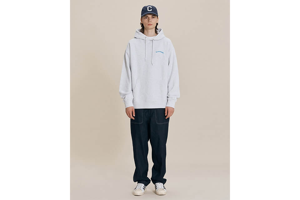 COVERNAT 21 FW Serif Logo Hoodie (1)