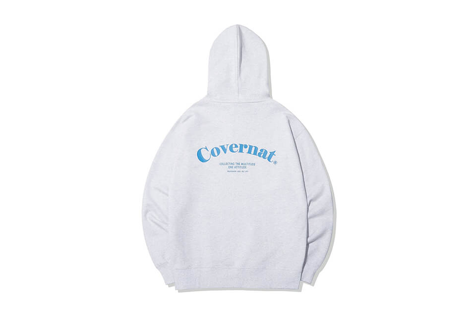 COVERNAT 21 FW Serif Logo Hoodie (13)