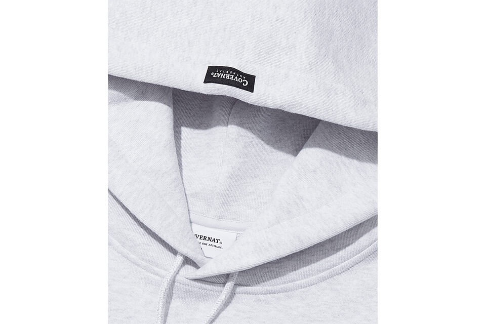 COVERNAT 21 FW Serif Logo Hoodie (14)