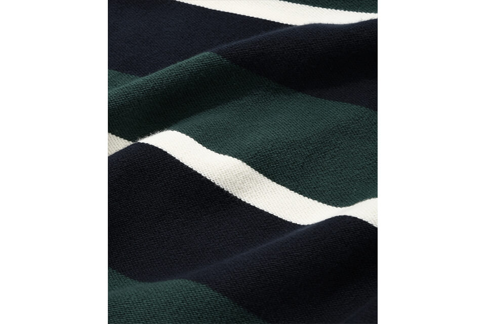 COVERNAT 21 FW Terry Stripe Sweat Shirts (10)