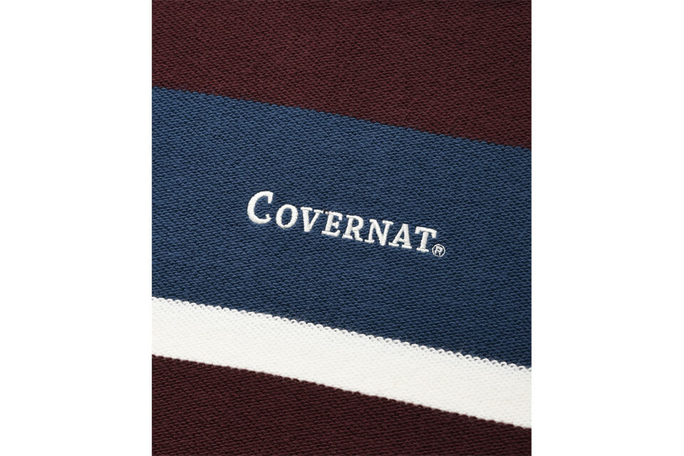 COVERNAT 21 FW Terry Stripe Sweat Shirts (15)