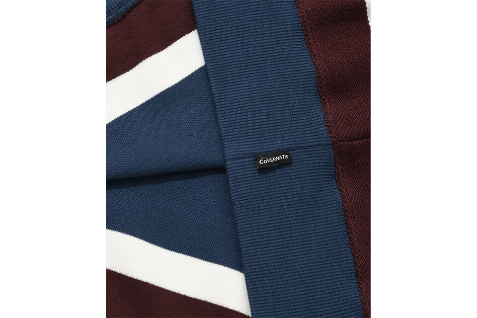 COVERNAT 21 FW Terry Stripe Sweat Shirts (18)