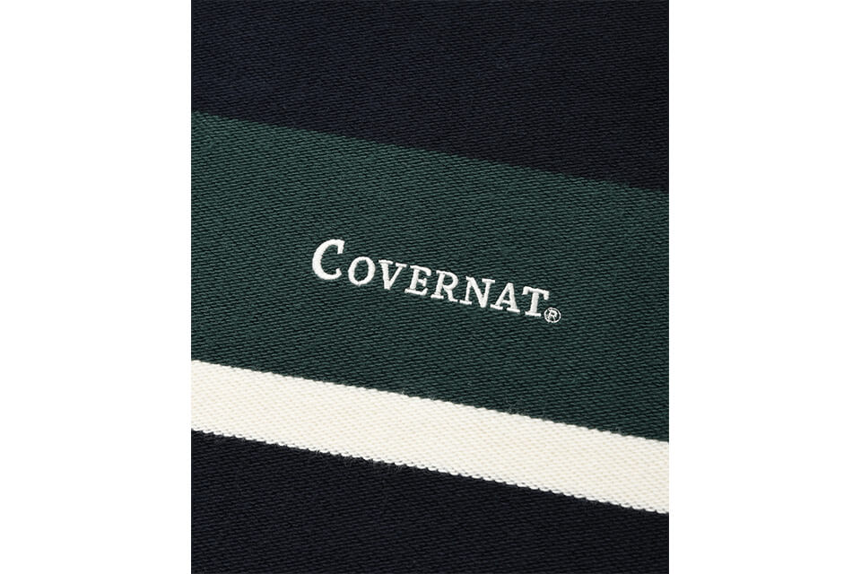COVERNAT 21 FW Terry Stripe Sweat Shirts (8)