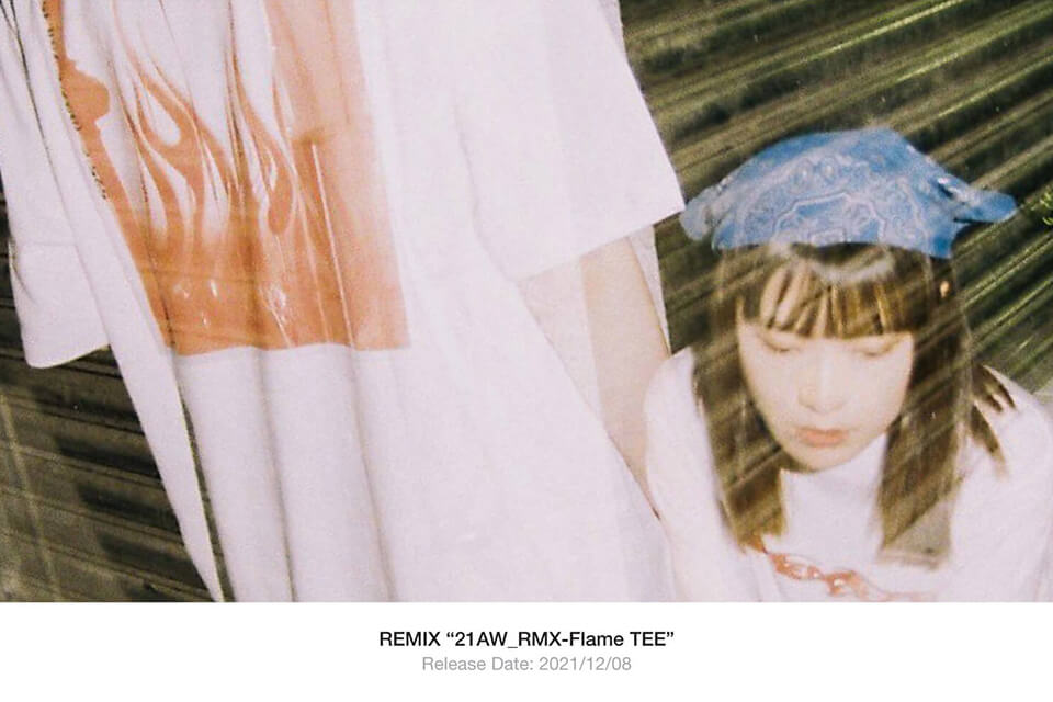 REMIX 21 AW RMX-Flame Tee (1)