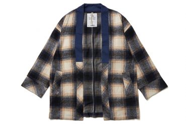 SMG 21 AW Plaid Kimono Jacket (4)
