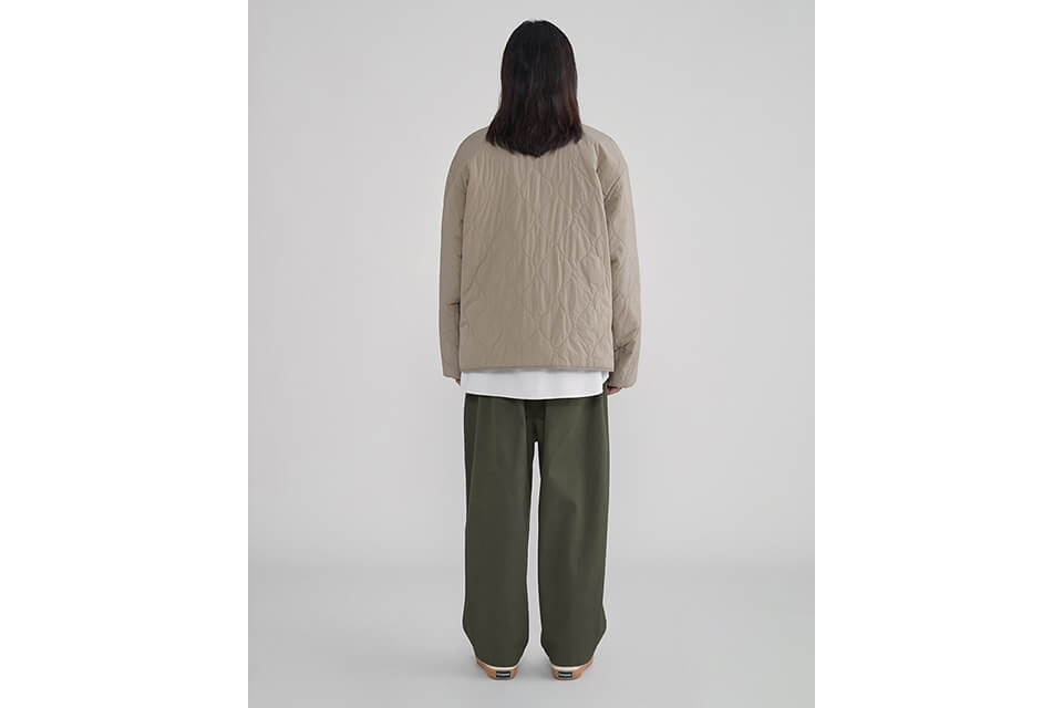 COVERNAT 21 FW Ankle-Cut Cotton Balloon Pants (2)