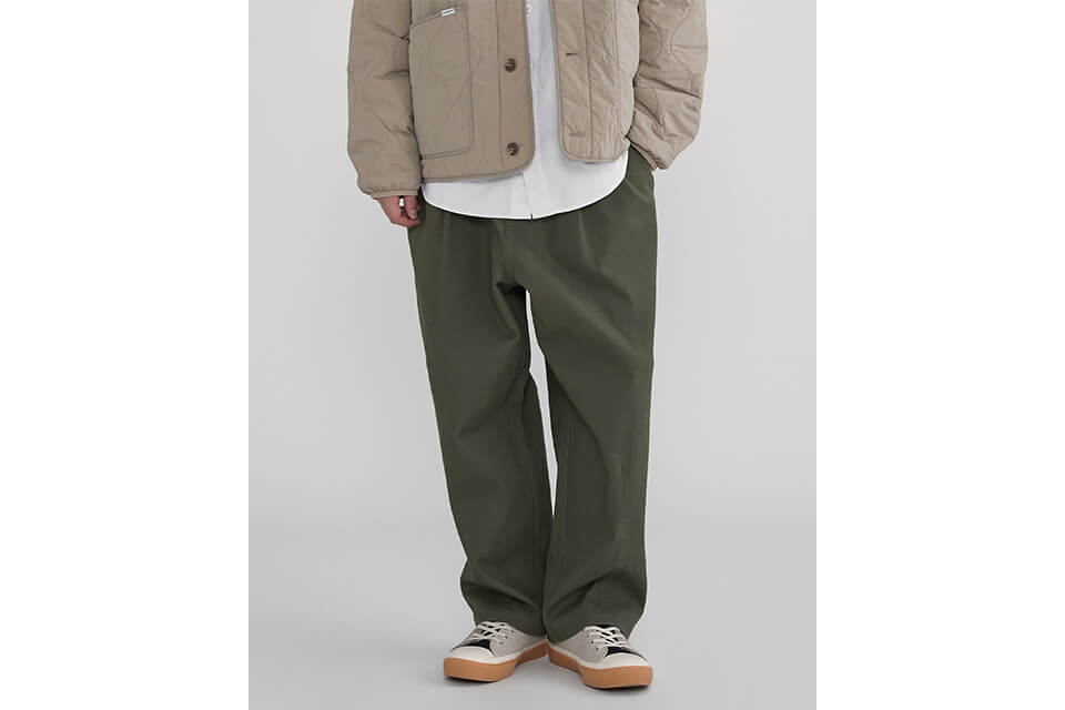 COVERNAT 21 FW Ankle-Cut Cotton Balloon Pants (3)