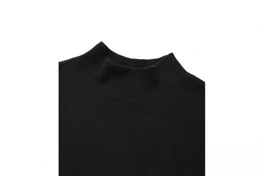 COVERNAT 21 FW Honey Waffle Mock Neck Knit (3)