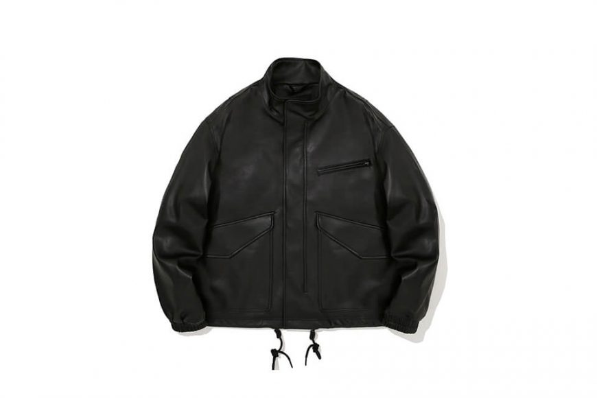 COVERNAT 21 FW M65 Leather Short Jacket (4)