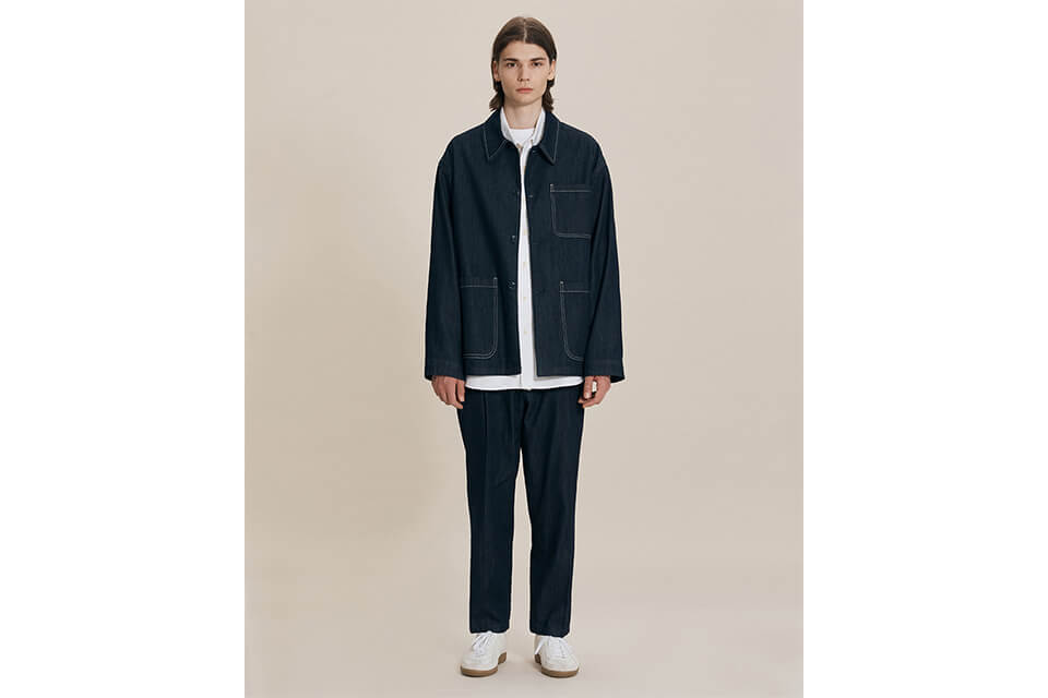 COVERNAT 21 FW Regular Denim Pants (1)