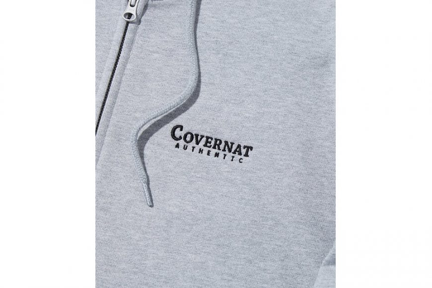 COVERNAT 21 FW Small Authentic Logo Hoodie Zip-Up (18)