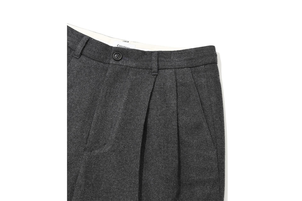 COVERNAT 21 FW Wool Confort Tapered Pants (13)