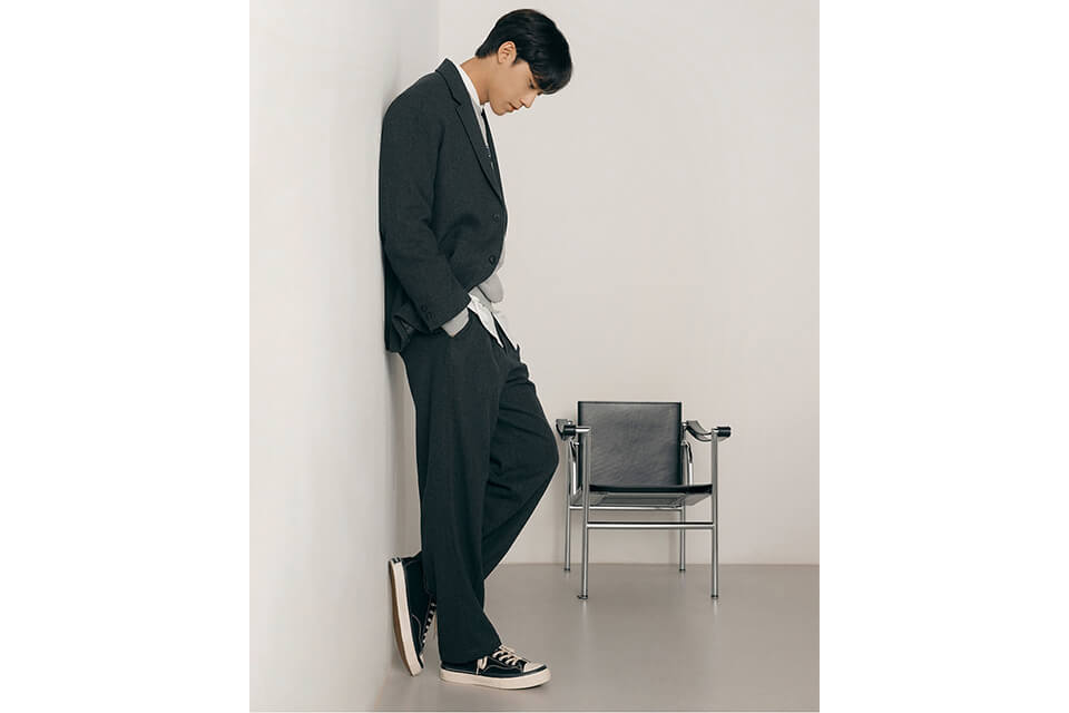 COVERNAT 21 FW Wool Confort Tapered Pants (2)
