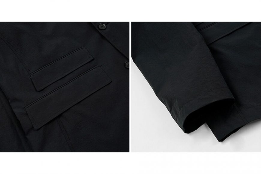 FrizmWORKS 21 FW Nylon Relax Set-Up Blazer Jacket (9)