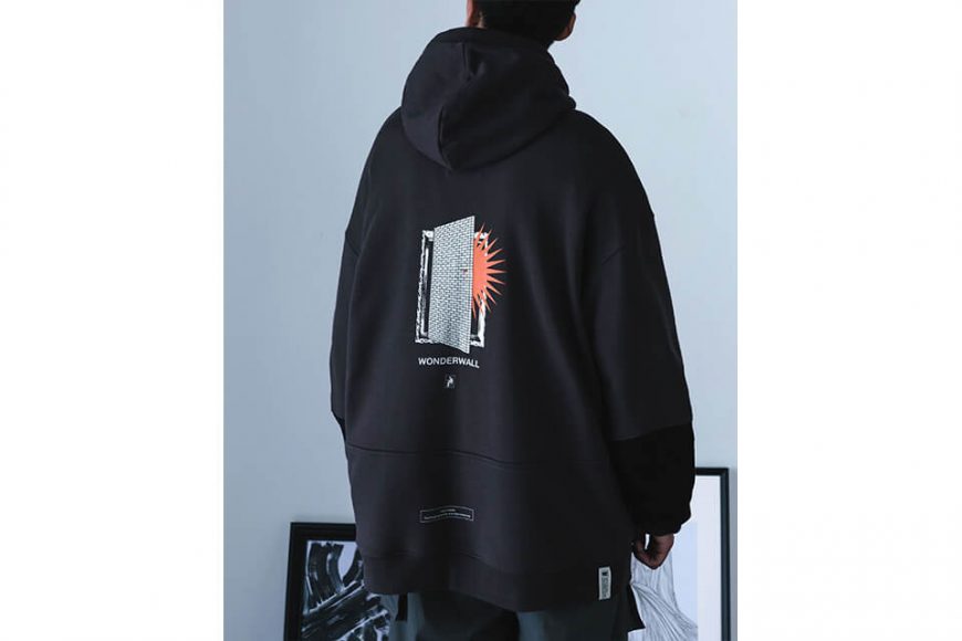 MELSIGN x WLOFSD 21 AW W.W Graphic Patchwork Hoodie (14)