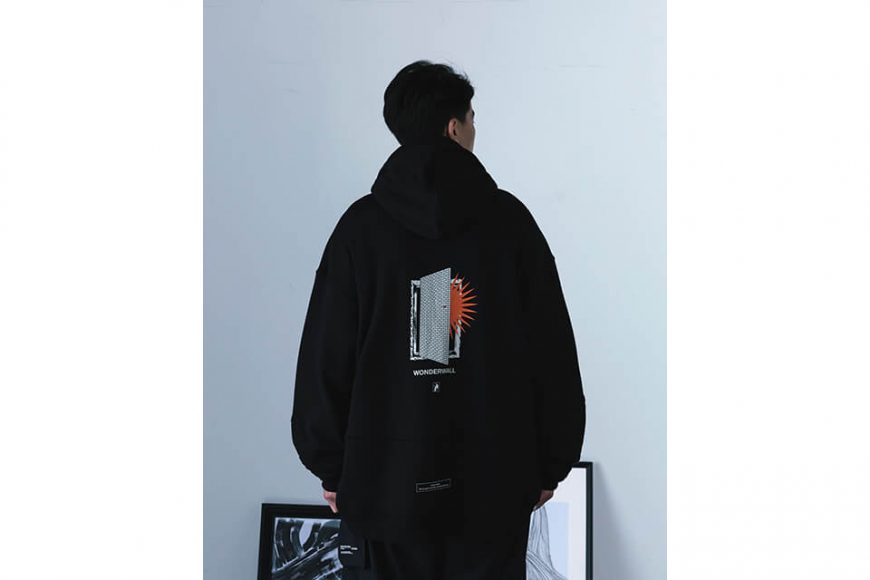 MELSIGN x WLOFSD 21 AW W.W Graphic Patchwork Hoodie (4)