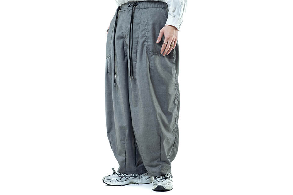 NextMobRiot 21 AW Poriesutru Circular Pants (6)