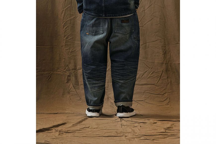 PERSEVERE 21 AW Distressed Stonewashed Denim Jeans (6)