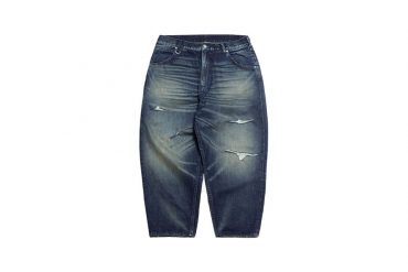 PERSEVERE 21 AW Distressed Stonewashed Denim Jeans (8)
