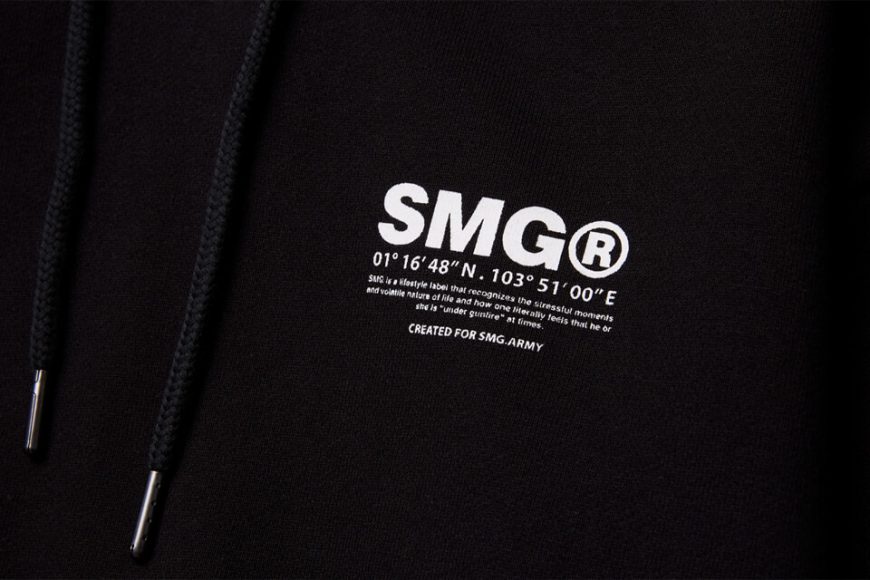 SMG 21 AW Basic Logo Print Hoodie (6)