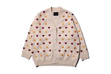 AES 21 AW SmileyLove Embroidered Cardigan (1)
