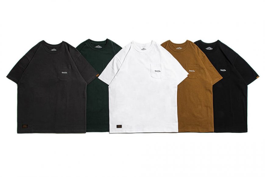 PERSEVERE 21 AW Classic Pocket T-Shirt (11)