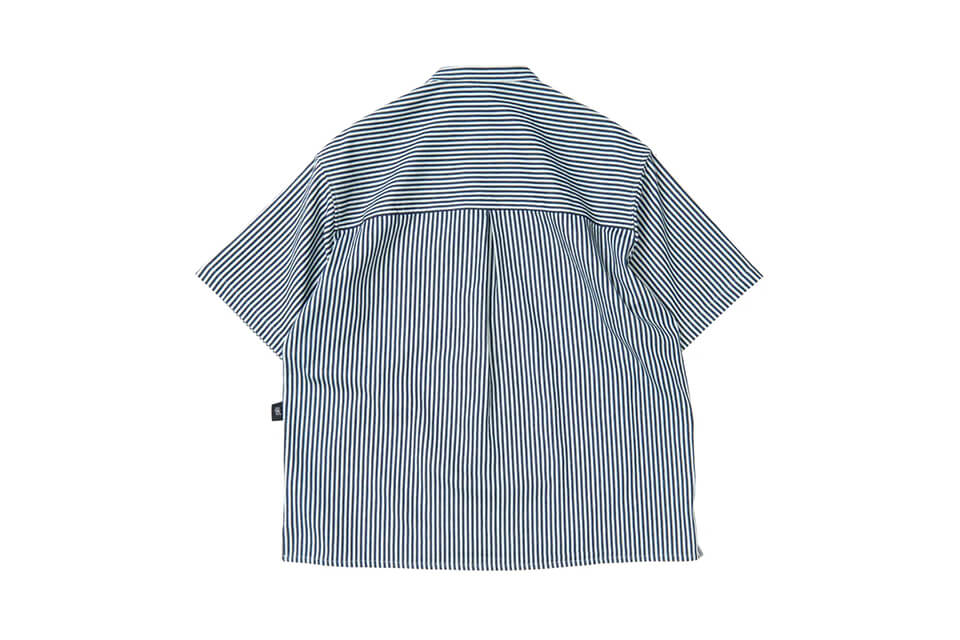 CentralPark.4PM 22 SS HS Band Collar Wind Shirt (6)