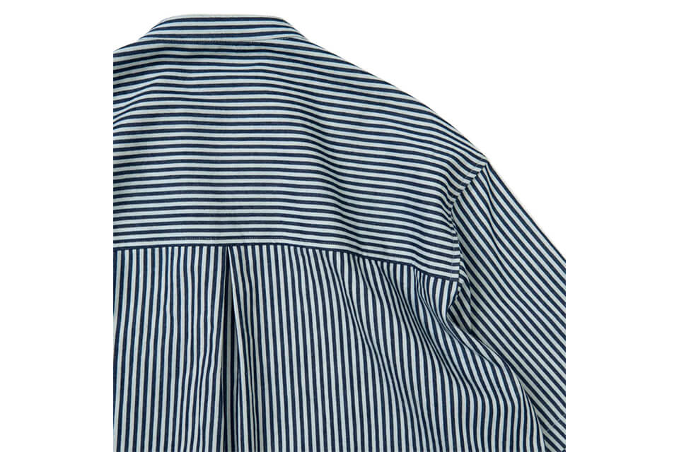 CentralPark.4PM 22 SS HS Band Collar Wind Shirt (8)