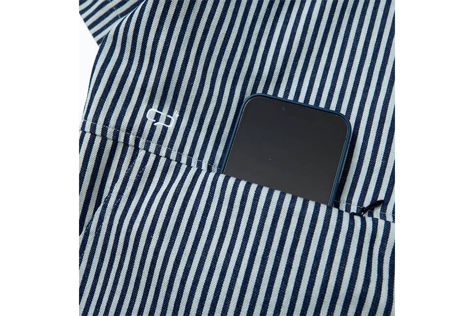 CentralPark.4PM 22 SS HS Band Collar Wind Shirt (9)