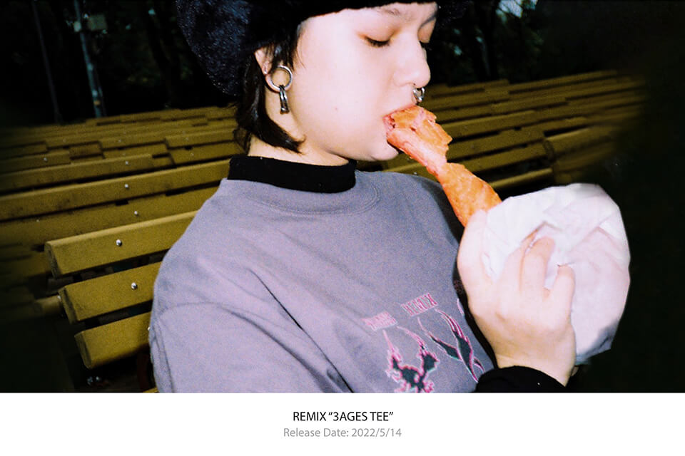 REMIX 21 AW 3Ages Tee (1)