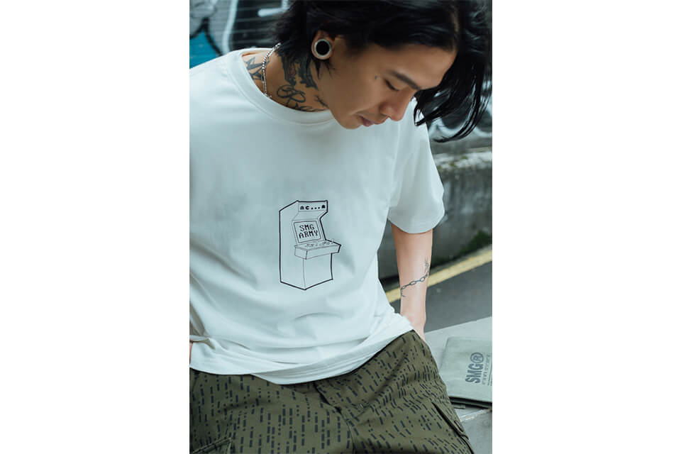 SMG 22 SS Arcade Machine Tee (1)