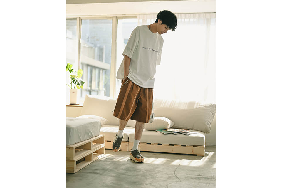 MELSIGN 22 SS Stripe Pocket Shorts (12)