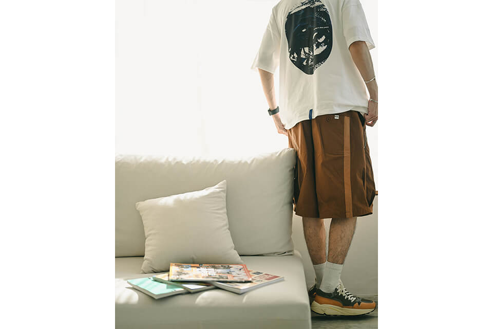 MELSIGN 22 SS Stripe Pocket Shorts (14)