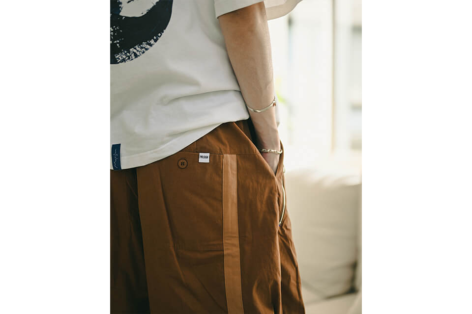 MELSIGN 22 SS Stripe Pocket Shorts (15)