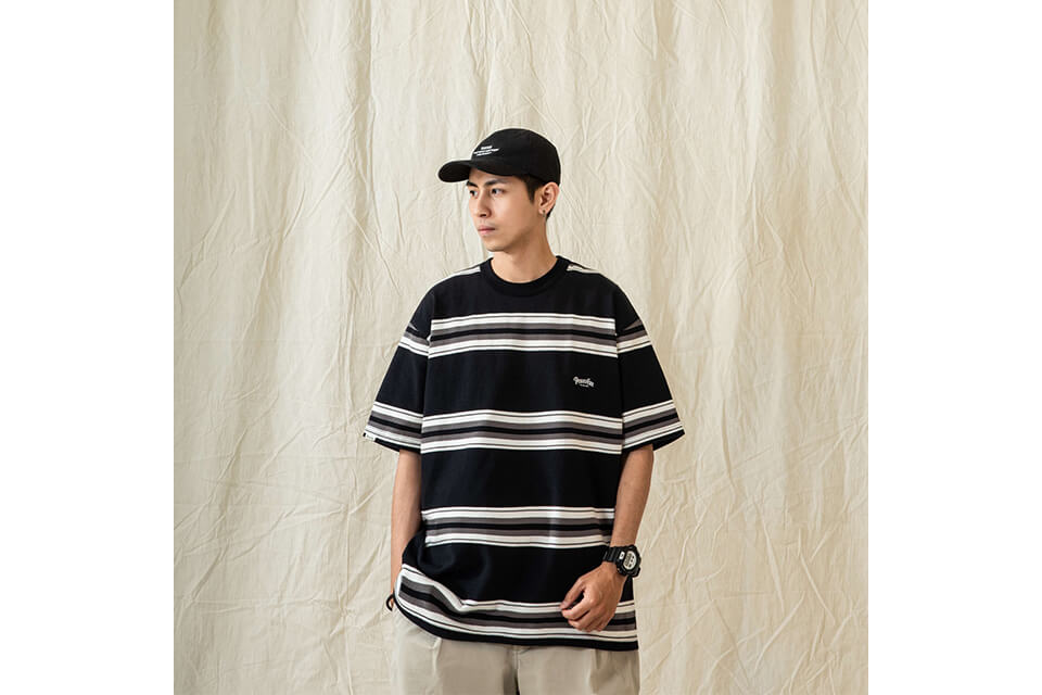 PERSEVERE 22 SS Silver Star Stripe T-Shirt (3)