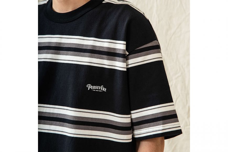 PERSEVERE 22 SS Silver Star Stripe T-Shirt (4)