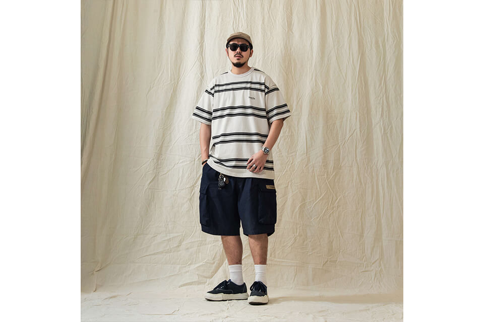 PERSEVERE 22 SS Silver Star Stripe T-Shirt (5)