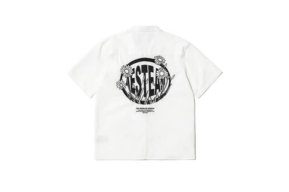 AES 22 SS AESTEAM Sunflower Chinese Knot Shirt (3)