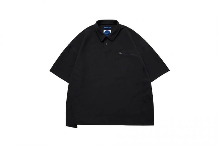 MELSIGN 22 SS Zip-Pocket Polo Shirt (1)