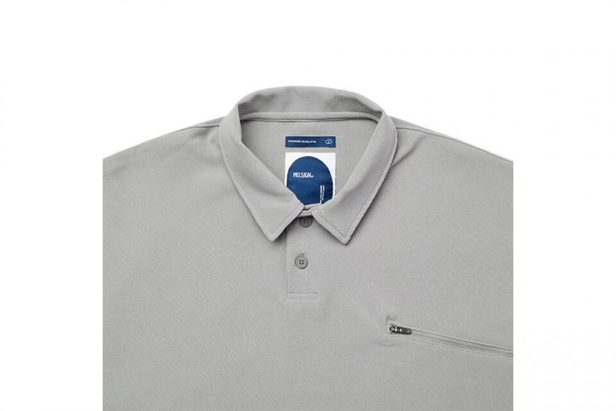 MELSIGN 22 SS Zip-Pocket Polo Shirt (12)