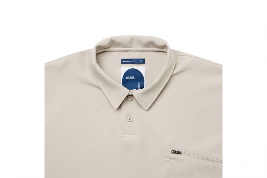 MELSIGN 22 SS Zip-Pocket Polo Shirt (21)
