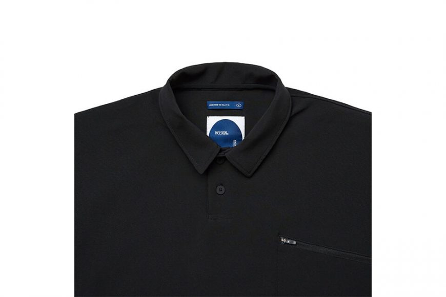 MELSIGN 22 SS Zip-Pocket Polo Shirt (4)
