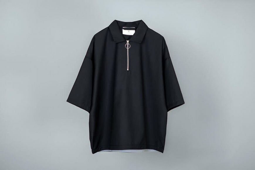 Nurari 22 SS Minimalist OVS Half-Zip Polo Shirt (7)