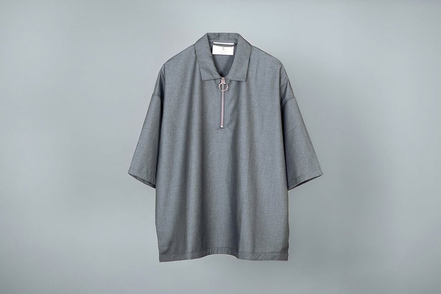 Nurari 22 SS Minimalist OVS Half-Zip Polo Shirt (8)